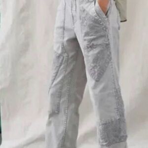 Pilcro the roamer embroidered pants